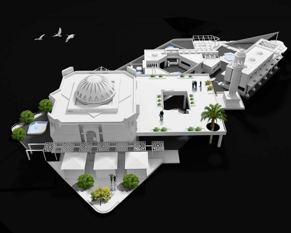 پروژه طراحی معماری مسجد