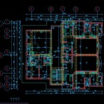 تصویر پروژه طراحی فنی ساختمان با جزئیات کامل دانلود پلان نما برش نعل درگاه وال سکشن