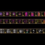 تصویر پروژه طراخی فنی آپارتمان مسکونی تجاری